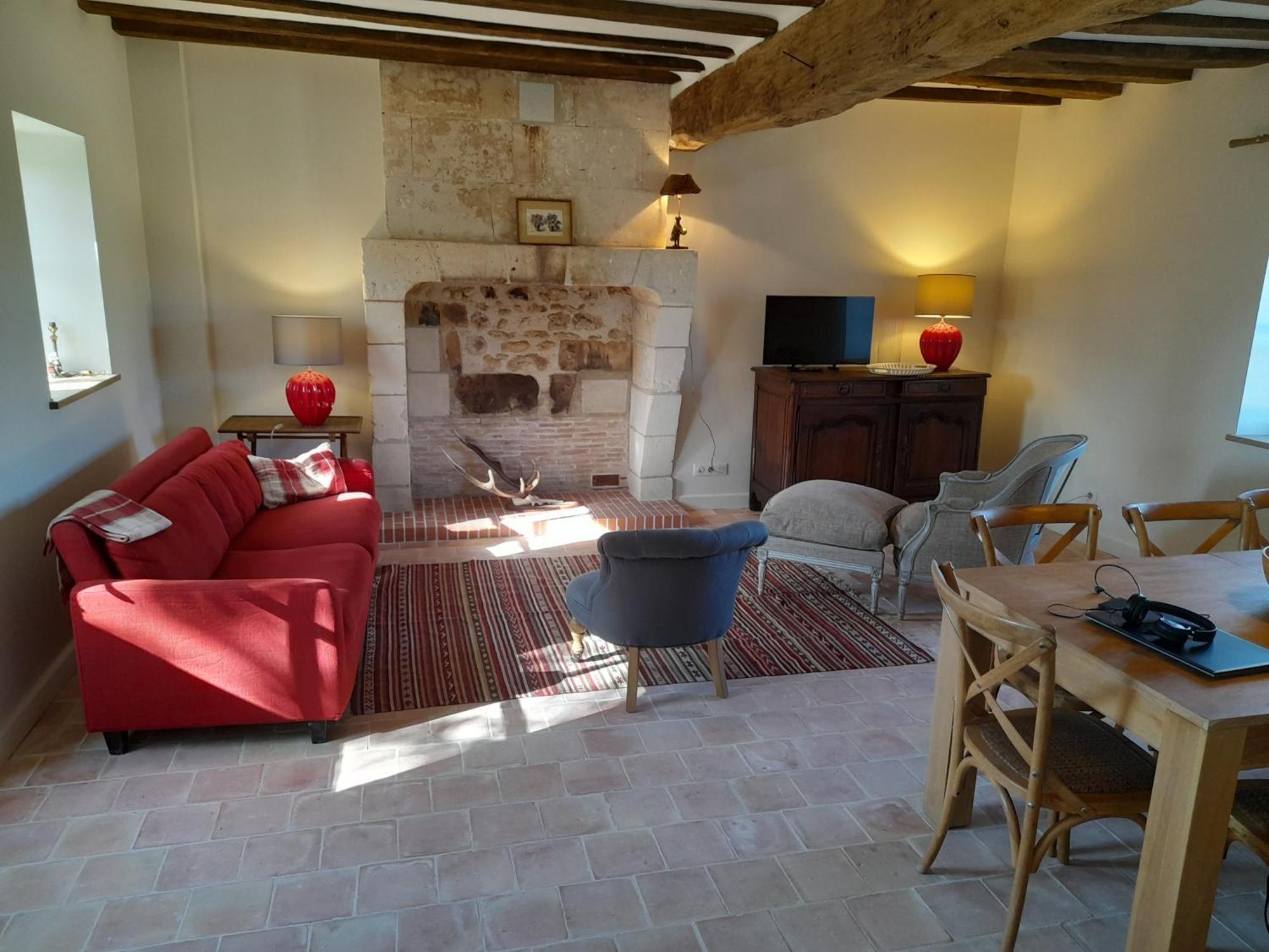 Le Puits Renaissance - Gites De Caractere Et Piscine Chauffee Chambourg-sur-Indre Extérieur photo